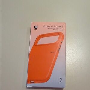 Beats Orange iPhone 17 Pro Max Rugged Case
